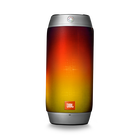 JBL Pulse 2 - Silver - Splashproof portable Bluetooth speaker with interactive light show - Hero