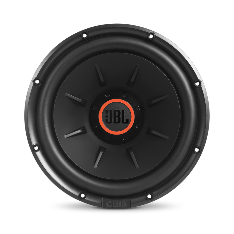 Club 1224 - Black - 10" (250mm) and 12" (300mm) car audio subwoofers - Front image number null