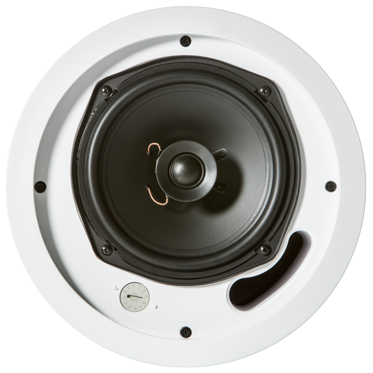 JBL Control 16C/T - White - Two-Way 6.5" Coaxial Ceiling Loudspeaker - Front image number null