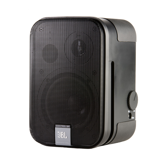 JBL Control 2P (Stereo Pair) - Black - Compact Powered Reference Monitor System - Detailshot 2 image number null