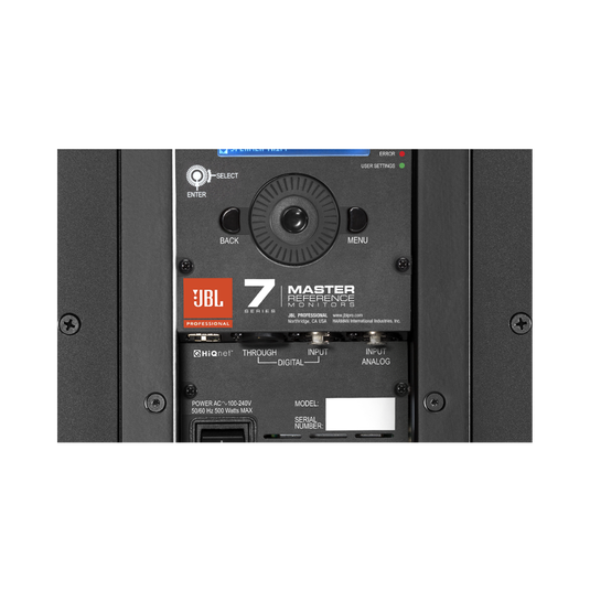 JBL 705P - Black - 5" Bi-Amplified Master Reference Monitor - Detailshot 2 image number null