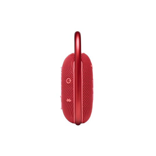 JBL Clip 4 - Red - Ultra-portable Waterproof Speaker - Left image number null