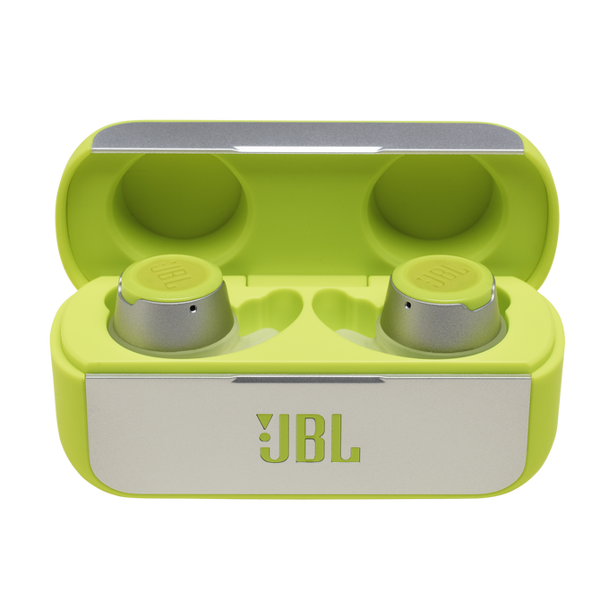 JBL Reflect Flow - Green - Waterproof true wireless sport earbuds - Hero image number null