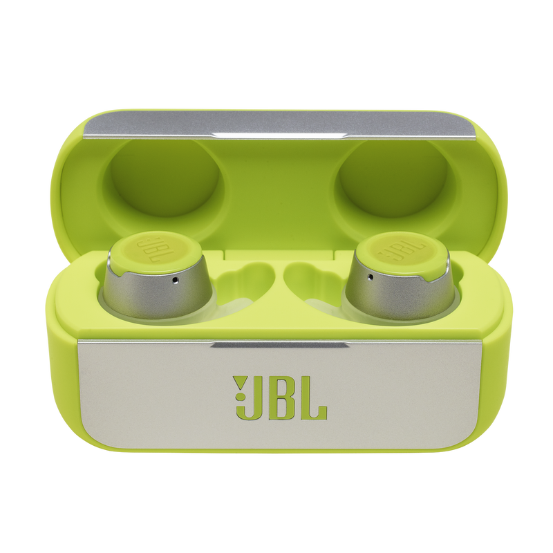 JBL Reflect Flow - Green - Waterproof true wireless sport earbuds - Hero image number null