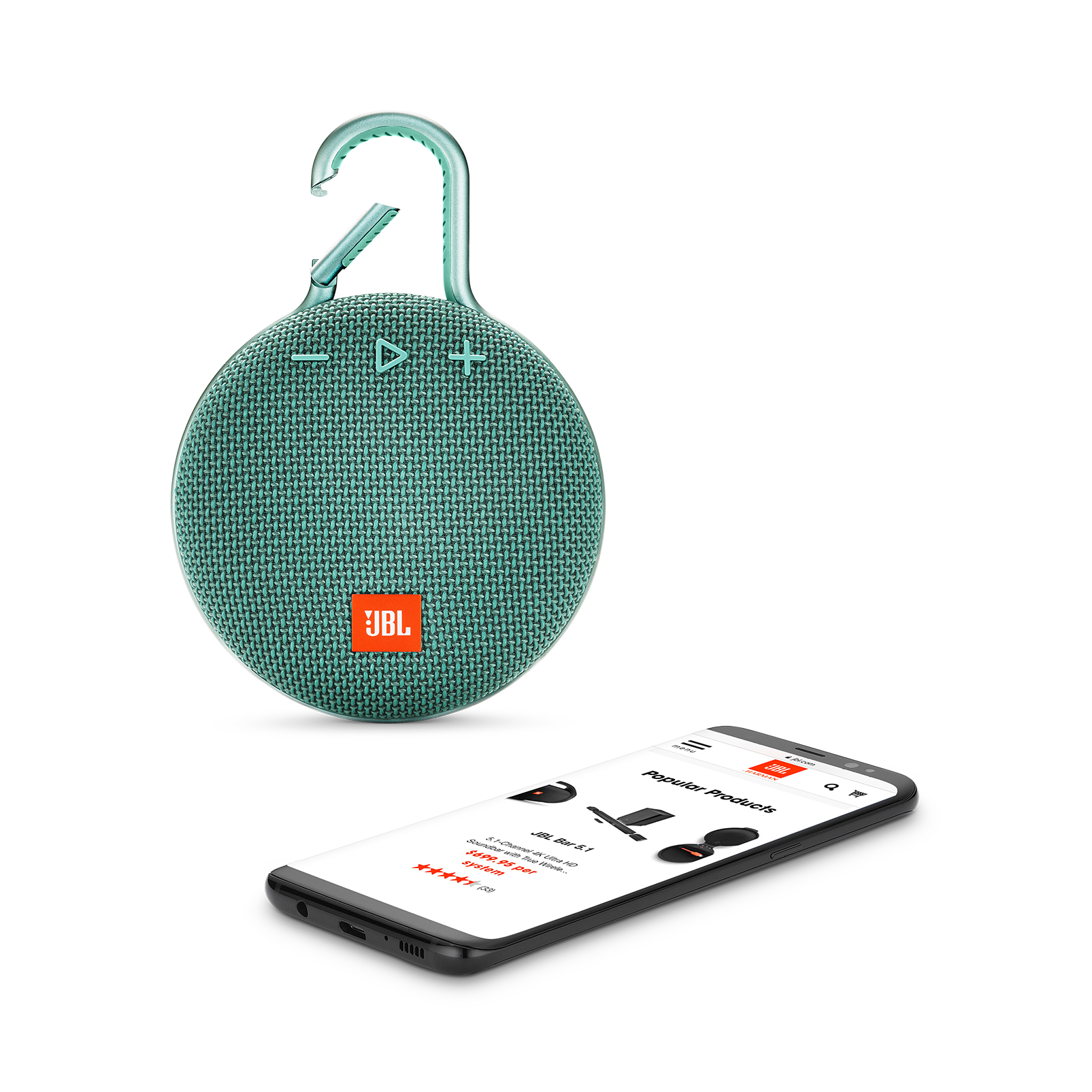 JBL Clip 3 Portable Bluetooth® speaker