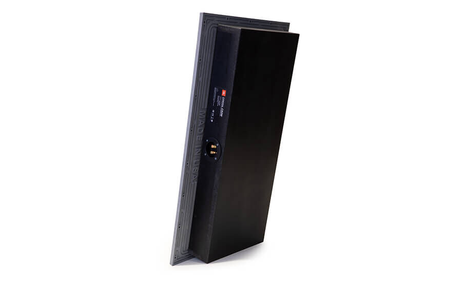 Conceal C82W Integrated wooden back box enclosure for reduced acoustic intrusion into adjacent spaces. - Image