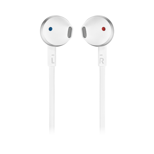 JBL Tune 205BT - Silver - Wireless Earbud headphones - Front image number null