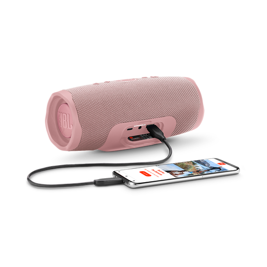 JBL Charge 4 - Pink - Portable Bluetooth speaker - Detailshot 4 image number null