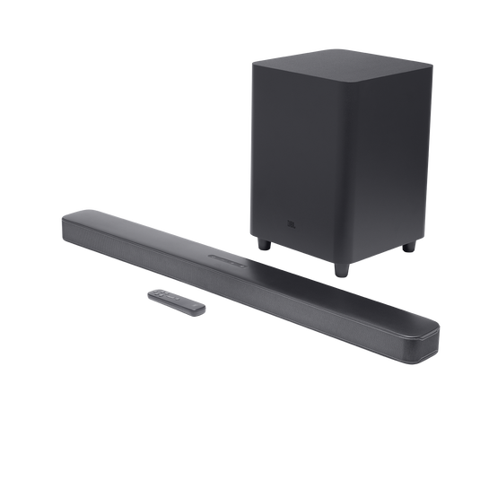 JBL Bar 5.1 Surround - Black - 5.1 channel soundbar with MultiBeam™ Sound Technology - Hero image number null