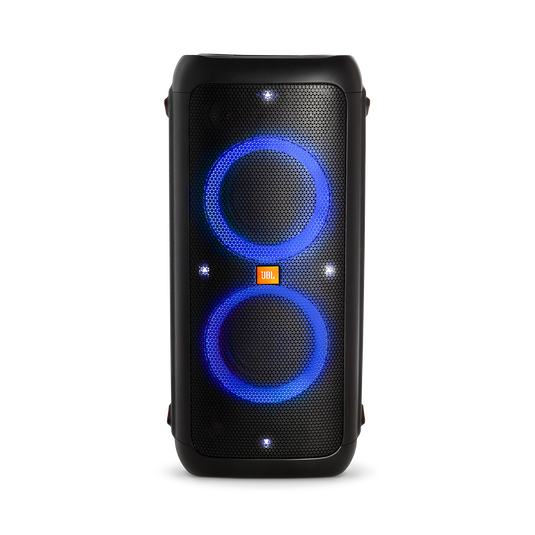 JBL PartyBox 300 - Black - Battery-powered portable Bluetooth party speaker with light effects - Detailshot 1 image number null