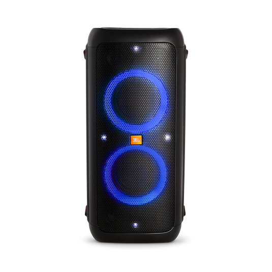 JBL PartyBox 300 - Black - Battery-powered portable Bluetooth party speaker with light effects - Detailshot 1 image number null