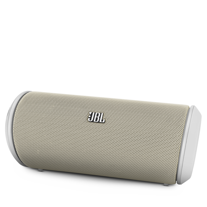 JBL Flip - White - Portable Wireless Bluetooth Speaker with Microphone - Hero image number null
