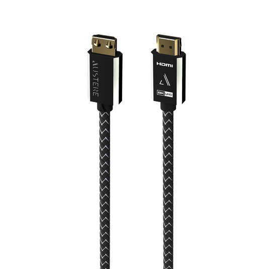 Austere VII Series 8K HDMI Cable 2.5m - Black - Austere VII series 8K HDMI 2.5m cable - Hero image number null