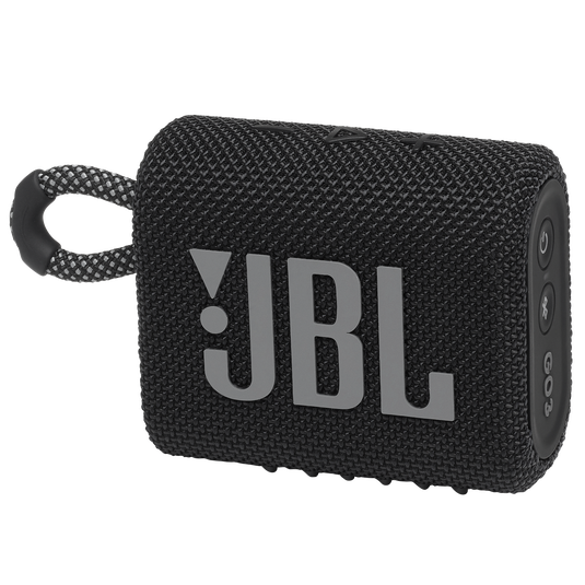 JBL Go 3 - Black - Portable Waterproof Speaker - Hero image number null