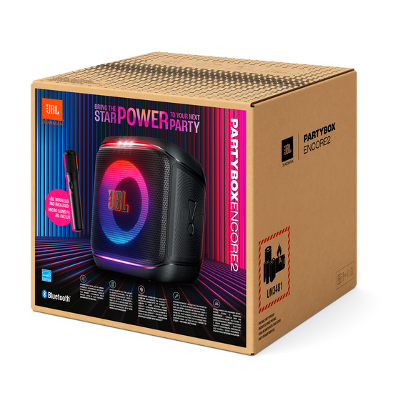 JBL PartyBox Encore 新品未開封 JBL PartyBox Encore 2 | Portable party speaker with 1 mic