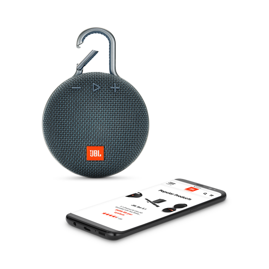 JBL Clip 3 - Ocean Blue - Portable Bluetooth® speaker - Detailshot 1 image number null