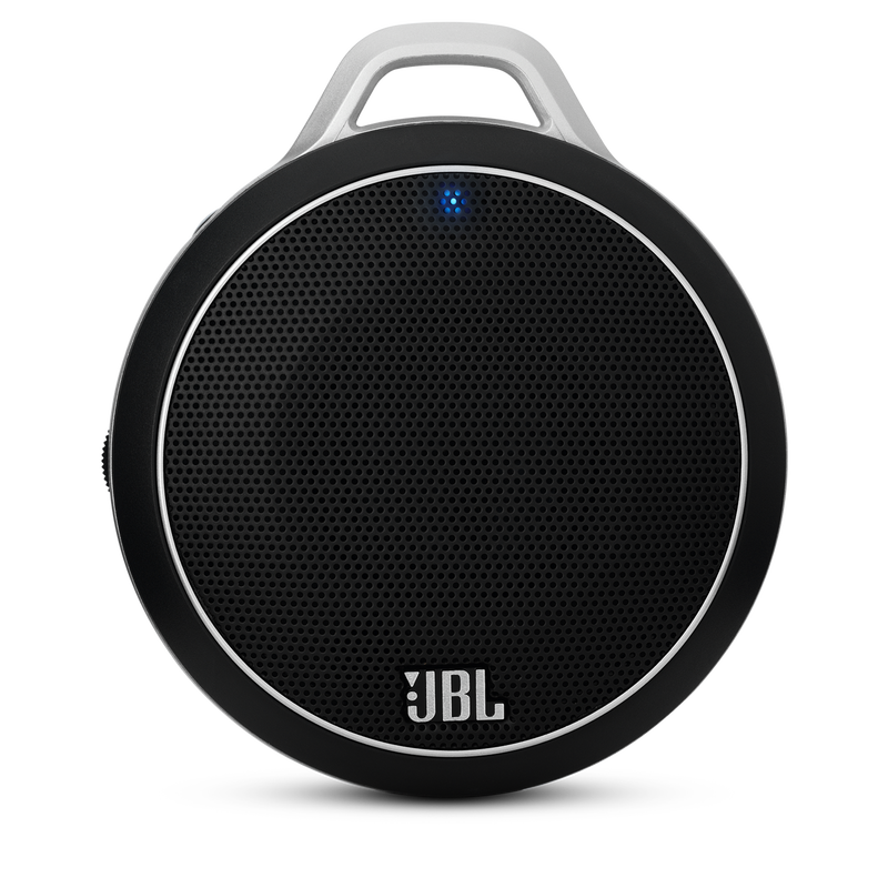 JBL Micro Wireless - Black - Mini Portable Bluetooth Speaker - Front image number null