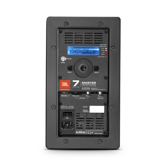 JBL 705P - Black - 5" Bi-Amplified Master Reference Monitor - Back image number null