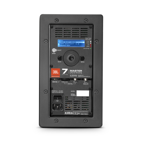 JBL 705P - Black - 5" Bi-Amplified Master Reference Monitor - Back image number null