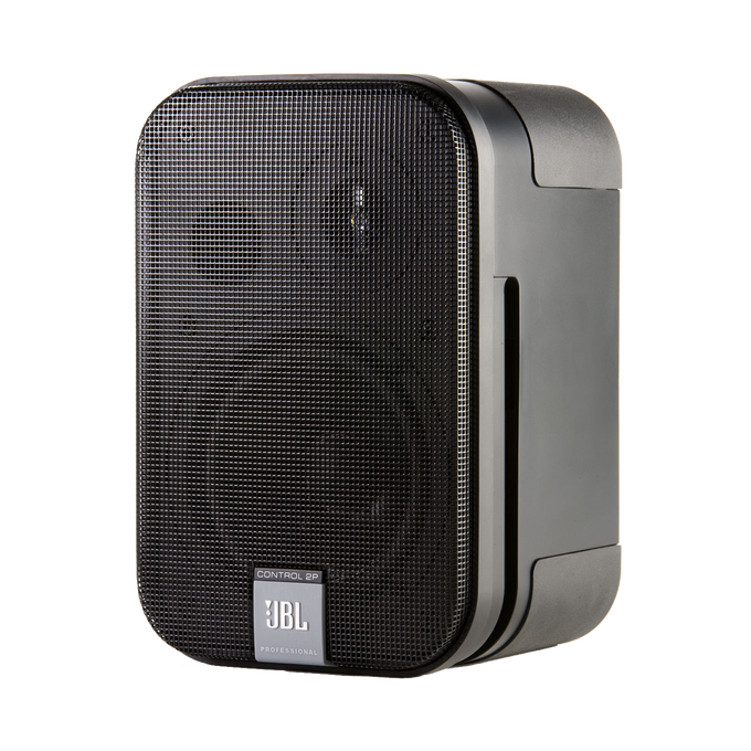 JBL Control 2P (Stereo Pair) - Black - Compact Powered Reference Monitor System - Detailshot 1 image number null