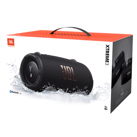 JBL Xtreme 3 Portable Bluetooth Speaker - Black Camo for sale online