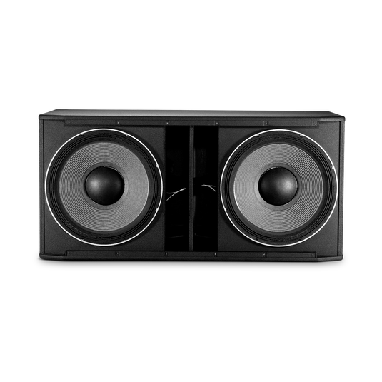 JBL SRX828SP - Black - 18" Dual Self-Powered Subwoofer System  - Detailshot 2 image number null