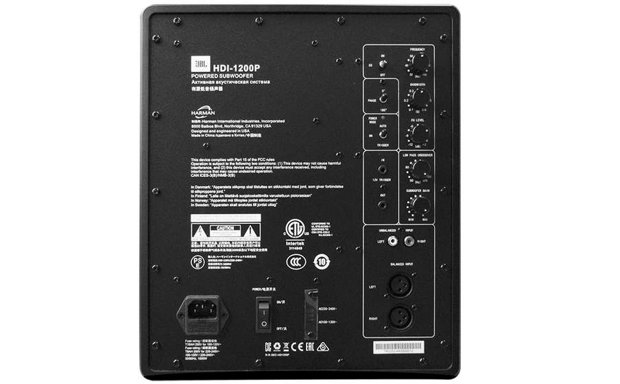 HDI-1200P Advanced 1,000 Watt RMS amplifier. - Image