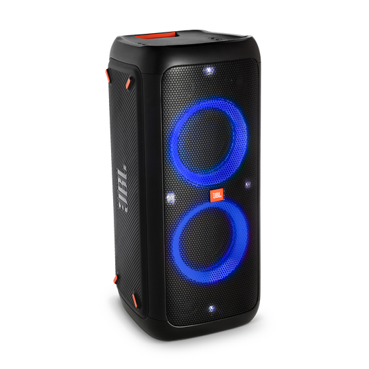 JBL PartyBox 300 - Black - Battery-powered portable Bluetooth party speaker with light effects - Hero image number null