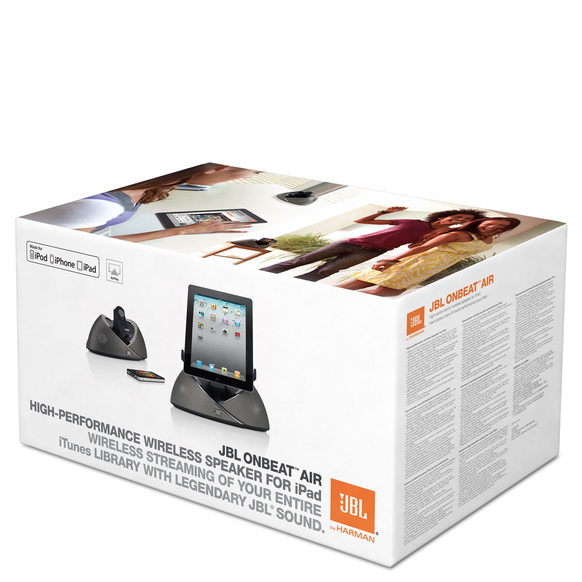 JBL OnBeat Air | High-performance AirPlay wireless loudspeaker