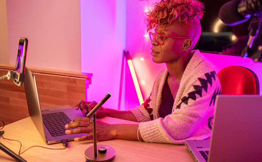 Patrón de captación de voz única JBL Quantum Stream Talk - Imagen