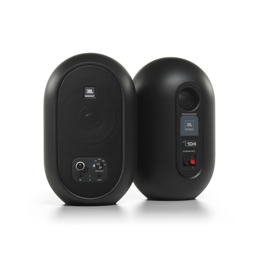JBL スタジオモニター スピーカー 104 JBL 104-BT (Pair) | Compact Desktop Reference Monitors with Bluetooth