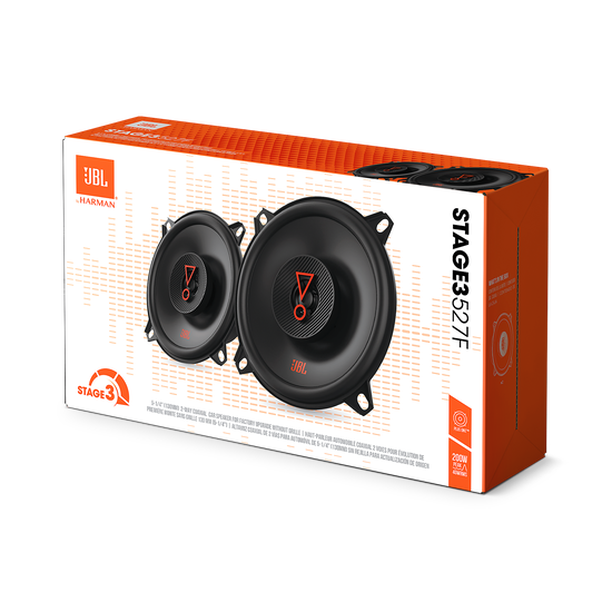 5.25 Pulgadas 130mm Altavoces JBL Stage1 51F Para Coche - 2 Vías, 5.25 Pulgadas, 150W Pico Fácil Montaje Puertas