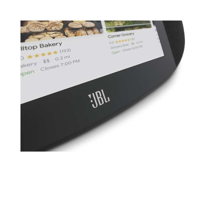 JBL LINK VIEW - Black - JBL legendary sound in a Smart Display with the Google Assistant. - Detailshot 2 image number null