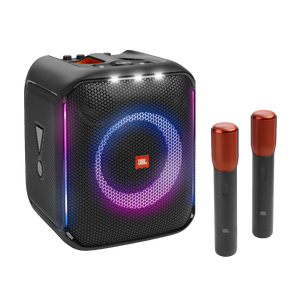 JBL PartyBox Encore | Portable party speaker with 100W powerful sound, built-in dynamic light show, included digital wireless and splash proof design.