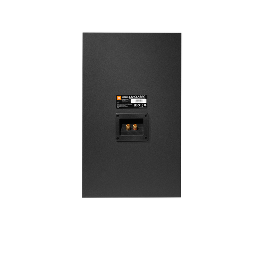 L82 Classic - Black - 8" (200mm) 2-way Bookshelf Loudspeaker - Back image number null