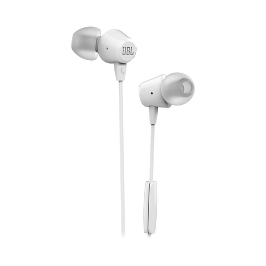 JBL Audifonos C50HI Lifestyle Wired In Ear Blanco