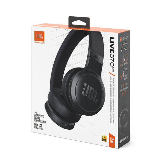 JBL Live 670NC | Wireless On-Ear Headphones with True Adaptive