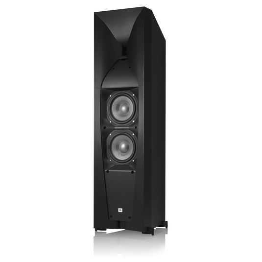 Studio 590 - Black - Professional-quality 250-watt Floorstanding Speaker - Detailshot 1 image number null