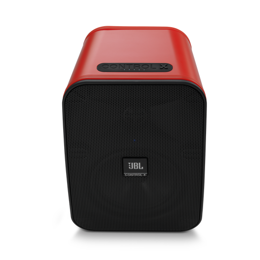 JBL Control X Wireless - Red - 5.25” (133mm) Portable Stereo Bluetooth® Speakers - Front image number null