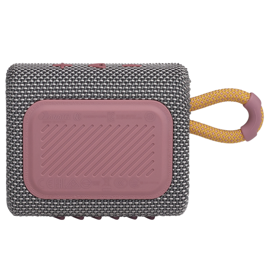 JBL Go 3 - Grey - Portable Waterproof Speaker - Back image number null