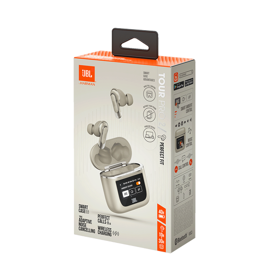 JBL Tour Pro 2: Bluetooth 5.3, up to 40 hours of battery life, and