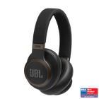 JBL Live 650BTNC - Black - Wireless Over-Ear Noise-Cancelling Headphones - Hero
