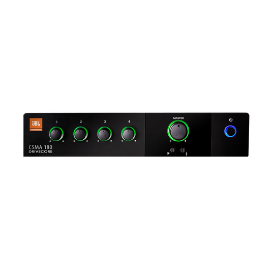【動作確認】JBL CSMA180 DRIVECORE ミキサー内蔵パワーアンプ CSMA 180/1120 | JBL Professional Loudspeakers | English (US)
