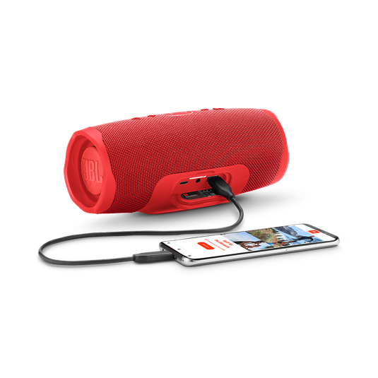 JBL Charge 4 - Red - Portable Bluetooth speaker - Detailshot 4 image number null