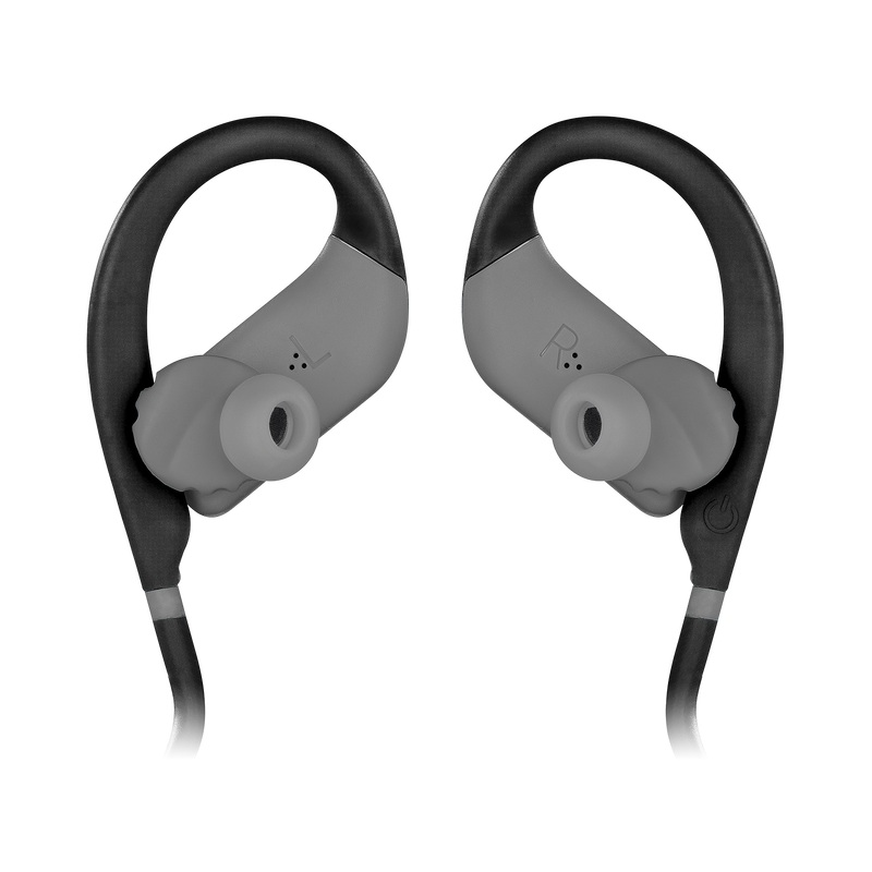 JBL Endurance JUMP - Black - Waterproof Wireless Sport In-Ear Headphones - Detailshot 3 image number null