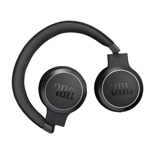 JBL Live 670NC - Black - Wireless On-Ear Headphones with True Adaptive Noise Cancelling - Detailshot 4 image number 8