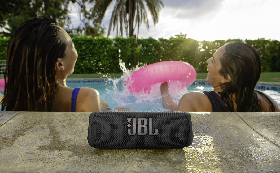 JBL - Enceinte portable étanche Flip 6 - Blanc