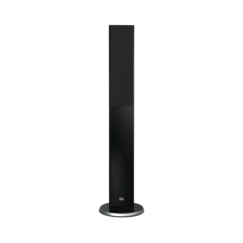 CST56 - Black - Two-way, dual 5" (130mm) Cinema Sound floorstanding loudspeaker - Hero image number null