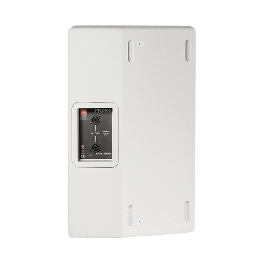 JBL PRX412M-WH - White - 12" Two-Way White Utility/Stage Monitor Loudspeaker System - Back image number null