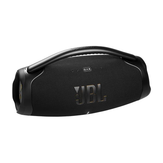 JBL Boombox 3 Wi-Fi - Black - Powerful Wi-Fi and Bluetooth portable speaker - Detailshot 3 image number null